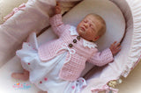 Baby girl crochet cardigan pattern