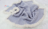 Crochet cluster stitch pattern