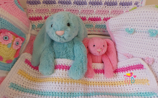 Little Ebook Of Baby Blanket Patterns UK terms Kerry Jayne