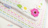 Ladybug Blanket Crochet Pattern USA