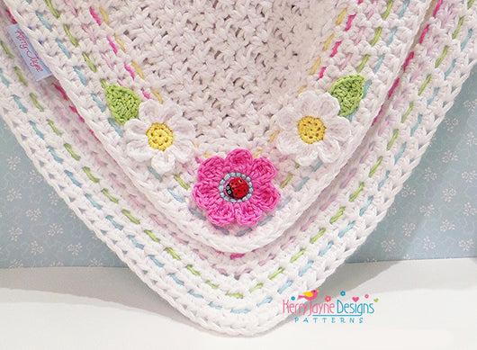 Little Ladybird blanket crochet patten