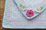 Little ladybug blanket crochet pattern
