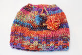 Messy bun beanie crochet pattern