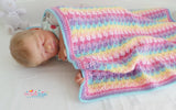 Colourful blanket pattern