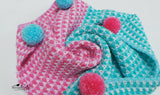 Pom pom blanket 