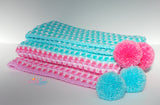 Colourful crochet blanket pattern