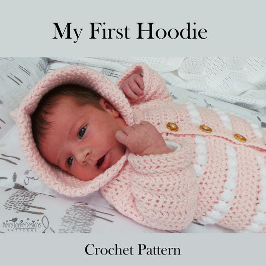 HOODED BABY JACKET CROCHET PATTERN