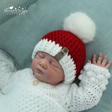 My First Pom Pom Hat Crochet Pattern UK