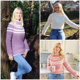 Nordic Hugs Jumper Crochet Pattern UK