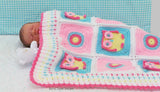 Owl blanket crochet pattern