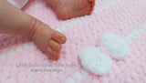 Little Feet Blanket Pattern