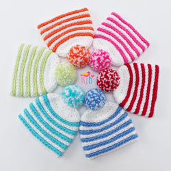 Pinstripe Beanie crochet pattern