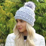 Puff stitch Hat crochet pattern