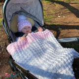 Puff stitch hat crochet pattern