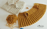Bobble stitch cardigan crochet pattern
