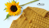 Toggle cardigan crochet pattern