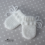 Baby gloves crochet patterns