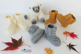 Baby Booties crochet pattern