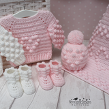 Bobble stitch baby crochet designs