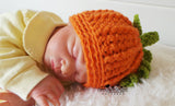 Childrens Pumpkin Hat pattern 