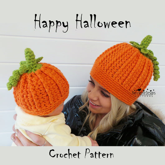 Halloween hat crochet pattern
