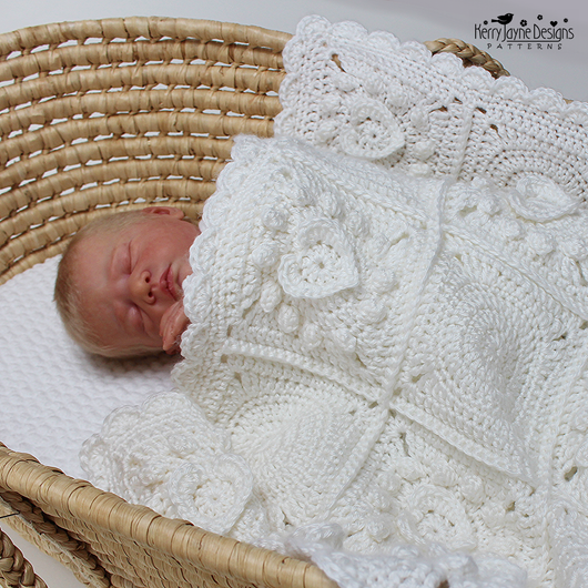 Crochet baby deals blanket