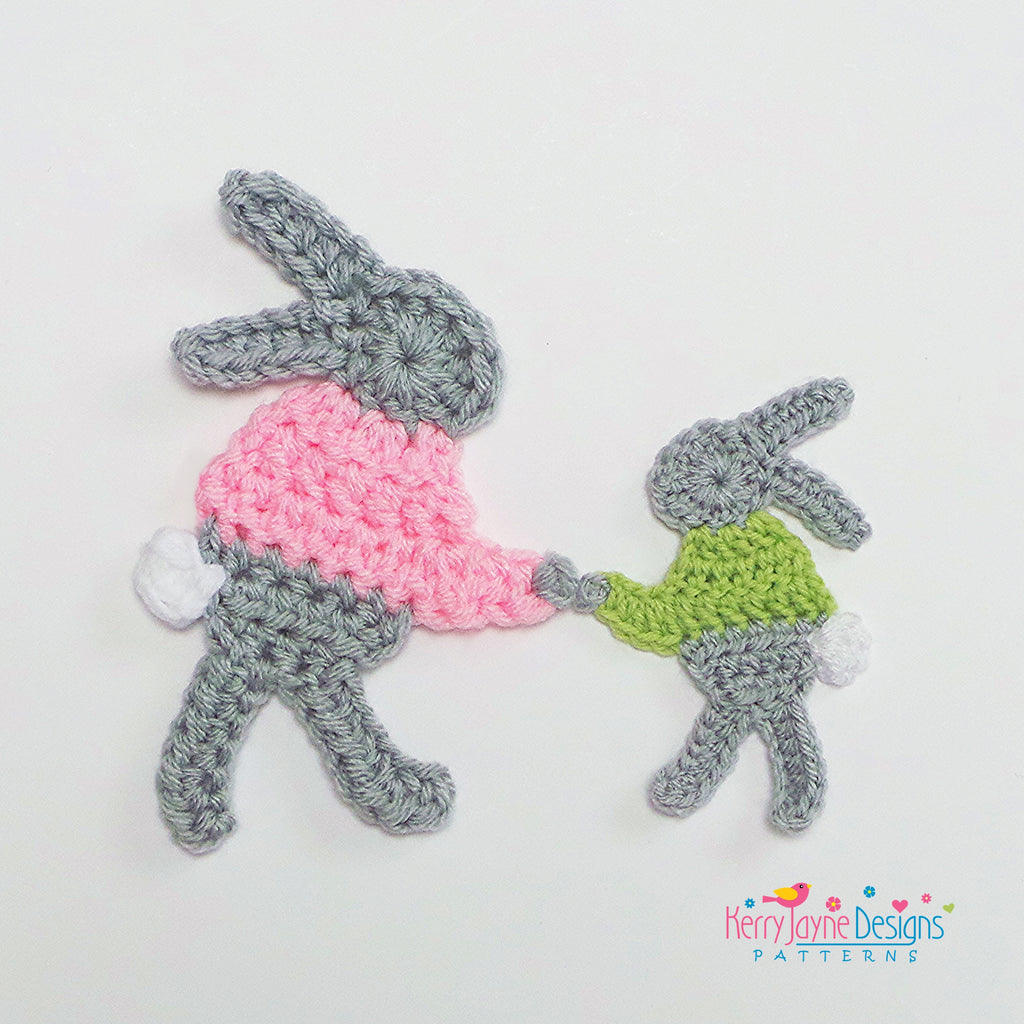 Bunny Family Applique Pattern USA – Kerry Jayne Designs Ltd