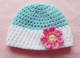 Baby crochet hat pattern