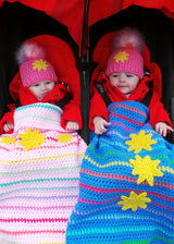Baby Rainbow blanket pattern