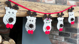 Reindeer bunting Crochet Pattern UK