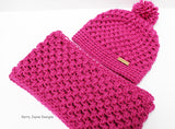 Hat and Cowl Crochet Pattern