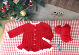 Red Crochet Jacket pattern 