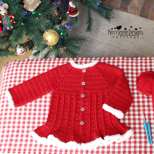Santa Coat Crochet Pattern