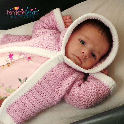 Santa Baby Hooded Jacket UK Kerry Jayne Designs Ltd