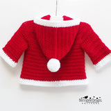 Santa coat crochet pattern
