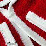 Father Christmas coat crochet pattern