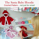 Santa Hoodie crochet pattern