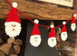 Santa Bunting crochet pattern