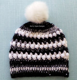 Pattern for crochet bobble hat