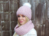 Cowl and hat pattern