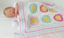 Granny square blanket pattern