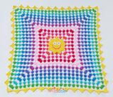 Rainbow blanket crochet pattern