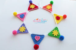 Bunting crochet pattern