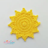 Sun crochet tutorial
