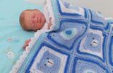 Baby blanket Teddy Crochet Pattern