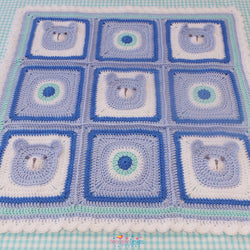 Bear blanket pattern