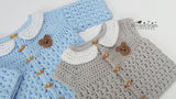 Crochet baby coat pattern