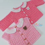 Girls cardigan Crochet pattern