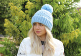 Double Brim Beanie Crochet pattern