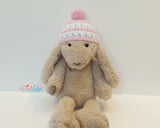 Dolls Crochet hat pattern 